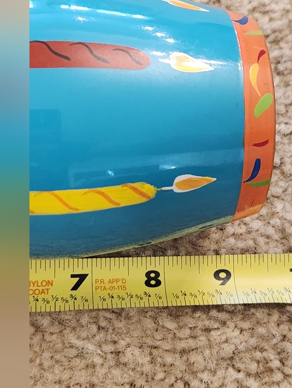 Lolita Wine Glass 30-Ish Birthday Candles Hand Painted 15 oz NWT - Picture 3 of 3